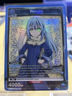 Union Arena Rimuru UE20BT/TSK-1-053 SR Slime Trigger Foil 4000BP - Image 1