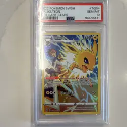 Pokemon Jolteon TG04/TG30 Brilliant Stars Trainer Gallery Ultra Rare PSA 10 Holo - Image 1