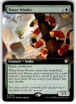 MTG - Tower Winder (Extended Art) 70 - Commander: Outlaws of Thunder Junction 1 - Image 1