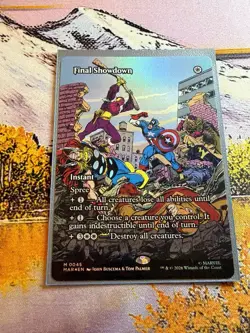 Final Showdown (Borderless) Marvel Universe Eternal-Legal Foil - Image 3