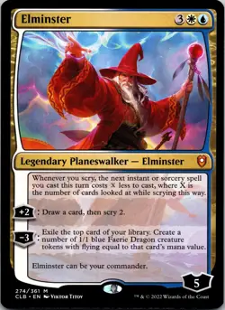 Elminster 274 CL: Battle for Baldur's Gate MTG NM - Image 1