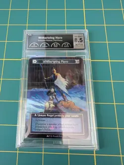 Sorcery Witherwing Hero Exclusive Foil Promo - PCG 8.5 Graded - Image 1