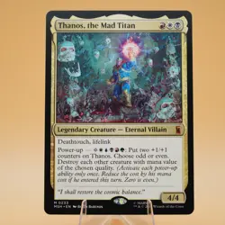 Thanos, the Mad Titan | 233 | Regular | Mythic | Marvel Super Heroes | MTG - Image 1