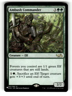 Ambush Commander The List Reprints 001/062 Near Mint - Image 1