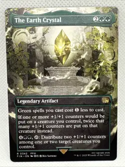 MTG - NM - The Earth Crystal (Borderless) Final Fantasy Regular - Image 1