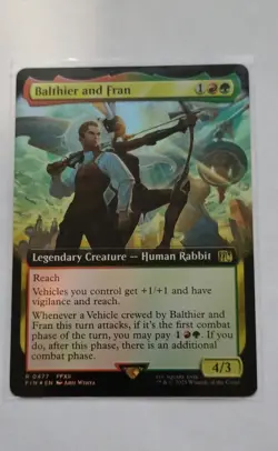 Balthier and Fran (Extended Art) Final Fantasy Foil - Image 1