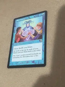 Magic the Gathering MTG Mercadian Masques: SOOTHSAYING Card NM - Image 2