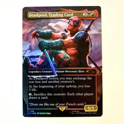Deadpool, Trading Card M-1753 [Foil][Borderless] SLD [NM] - Image 1