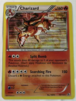 Charizard 19/113 Pokemon TCG Legendary Treasures Cosmos Holo LP-NM - Image 1