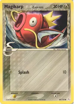 Magikarp 69/110 Common Holon Phantoms Pokemon Near Mint - Image 1