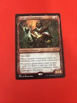 Cemetery Gatekeeper (Showcase) Innistrad: Crimson Vow Mtg Magic The Gathering - Image 1