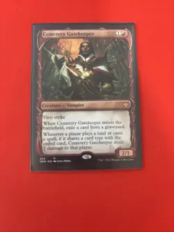 Cemetery Gatekeeper (Showcase) Innistrad: Crimson Vow Mtg Magic The Gathering - Image 3