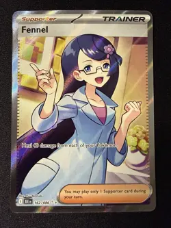 Fennel - Ultra Rare - Black Bolt 162/86 Pokemon TCG - Image 2