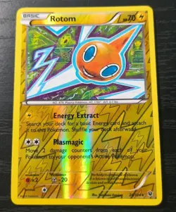 Pokemon Fates Collide Rotom Reverse Holo Rare Card 24/124 NM - Image 1