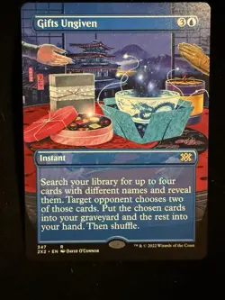 Gifts Ungiven (Borderless) 347 R Double Masters 2022 - Image 1