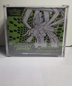 Pokemon TCG Perfect Order Pokemon Center ETB New/Selaed With Acrylic Case - Image 1