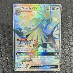 Pokemon Silvally GX Holo Shiny Holo Rare SV79/SV94 Hidden Fates 2019 EN nm - Image 1