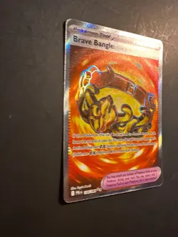 2026 Pokemon MEG Pitch Black Trainer Tool Brave Bangle 104 /84 Full Art Rare - Image 2