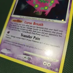 FART WHOLE SWIRL 🌀💫 BLEED Spiritomb 16/146 Legends Awakened Holo Pokemon Card - Image 4