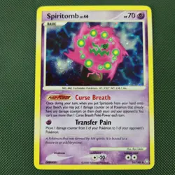 FART WHOLE SWIRL 🌀💫 BLEED Spiritomb 16/146 Legends Awakened Holo Pokemon Card - Image 5