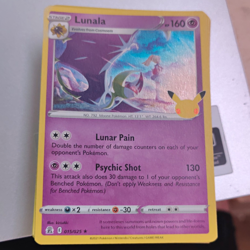 Lunala 015/025 Celebrations Holo Rare Pokemon TCG English The Pokemon Company - Image 1