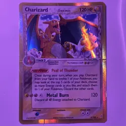 Pokemon TCG Charizard Delta Species 4/100 Crystal Guardians Holo Rare - Image 1
