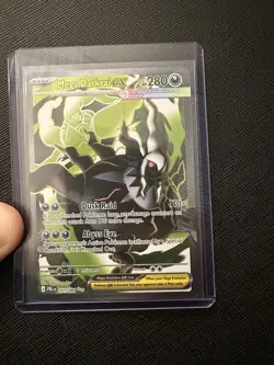 Mega Darkrai ex Full Art - Pokemon TCG Pitch Black ENGLISH 101/084 - Image 1