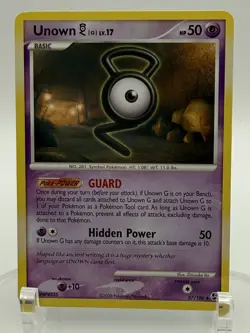 Unown 57/106 Great Encounters 2008 Pokemon LP - Image 1