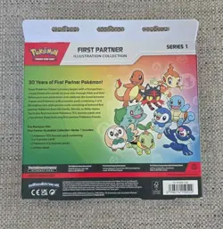 Pokemon First Partner Illustration Collection Series 1 – New Sealed Box - Image 2
