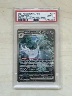 Pokemon Gardevoir Ex 233/091 Paldean Fates Special Illustration Rare PSA 10 - Image 1