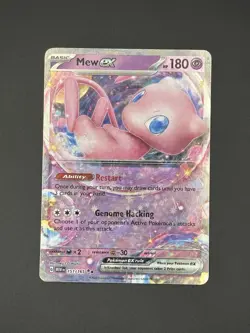 Mew ex 2023 Pokemon 151/165 Sv: Scarlet & Violet 151 Holo NM - Image 1