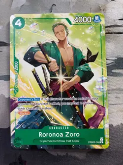 One Piece CCG - Roronoa Zoro (Welcome Pack 2026 Vol.1) PRB02-006 - Image 1