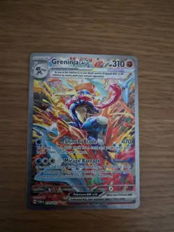 Pokemon TCG Twilight Masquerade Greninja EX 214/167 English - Image 1