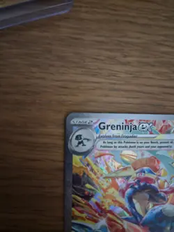 Pokemon TCG Twilight Masquerade Greninja EX 214/167 English - Image 2