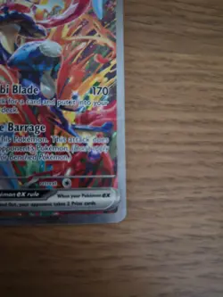 Pokemon TCG Twilight Masquerade Greninja EX 214/167 English - Image 4