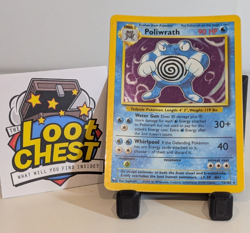Poliwrath Base Set 13/102 Pokemon TCG - EX/MT - Image 1