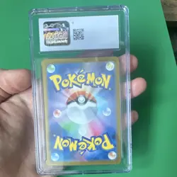 Pokemon TCG Mew ex 195/165 Card 151 Super Rare Holo Japanese 2023 CGC 9 180HP - Image 2