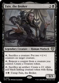 Fain, the Broker [Outlaws of Thunder Junction Commander] Magic MTG - Image 1