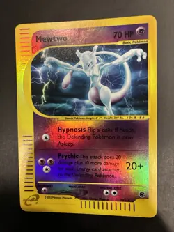 Mewtwo 020/165 Expedition Base Set Reverse Holo Holo Rare English - Image 2