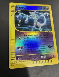 Mewtwo 020/165 Expedition Base Set Reverse Holo Holo Rare English - Image 3