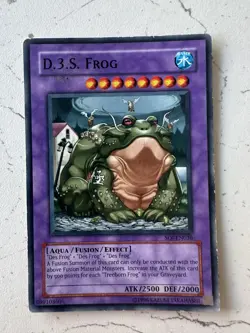 YUGIOH D.3.S Frog, SOI-EN036 HP - Image 1
