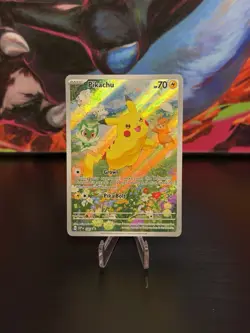 Pokemon Pikachu SVP 088 Paldea Adventure Chest Promo NM - Image 1