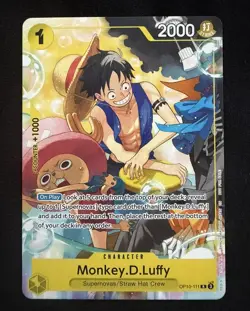 Monkey.D.Luffy (Welcome Pack 2026 Vol.1) OP10-111 One Piece Promo Full Art - Image 3