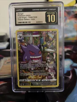 Gengar TG06/TG30 - Pokemon Lost Origin: Trainer Gallery CGC 10 Pristine - Image 1