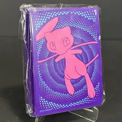 Pokemon Fusion Strike sleeves ETB Mew Sealed 65 Count - Image 1