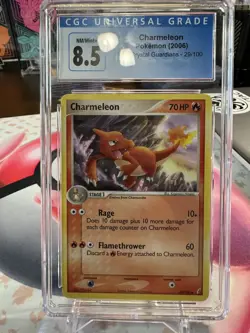 Pokemon Charmeleon - 29/100 - CGC 8.5 -EX Crystal Guardians - Image 1
