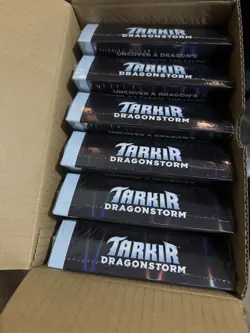 MTG Tarkir Dragonstorm Collector Booster Box - Brand New, Sealed - Image 1