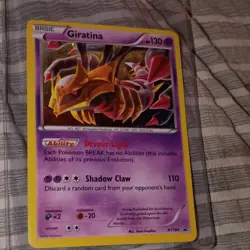 Nintendo Pokemon TCG Giratina XY184 XY Black Star Promo Holo 130HP Basic - Image 1