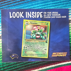 Nintendo Pokemon TCG Nintendo Power Venusaur #13 Promo English 1998 Stage 2 - Image 1