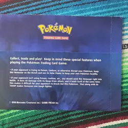 Nintendo Pokemon TCG Nintendo Power Venusaur #13 Promo English 1998 Stage 2 - Image 2